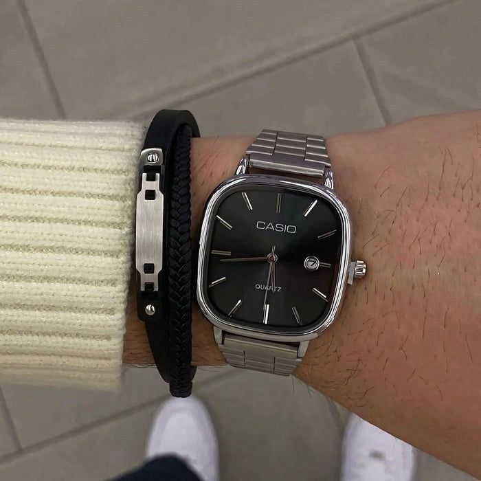 Premium Men's Casual Platform Sneakers + Premium Watch as a Gift